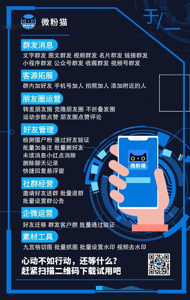 【微粉猫月卡季卡年卡激活码授权vip】微信群发加人官微